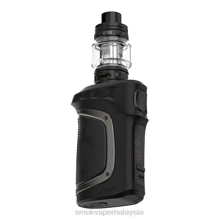 SMOK MAG-18 kit leter logam pistol hitam | SMOK Vape Malaysia 4TBV71