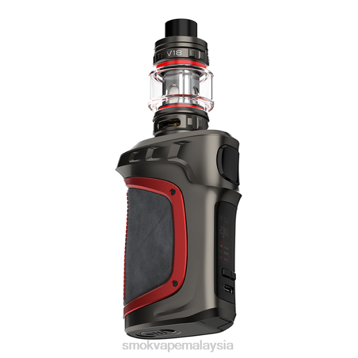 SMOK MAG-18 kit leter merah kelabu | SMOK Vape Pod 4TBV70
