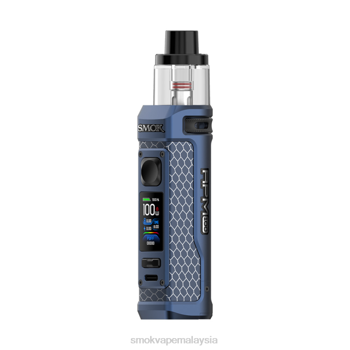 SMOK RPM 100 kit biru matte | SMOK Vape Pen 4TBV35
