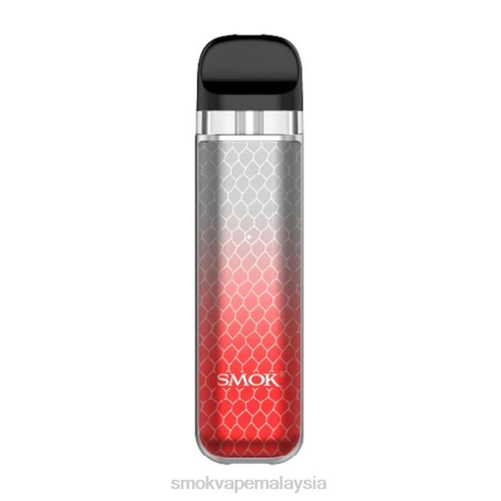 SMOK NOVO 2x kit ular tedung merah perak | SMOK Vape Tank 4TBV59