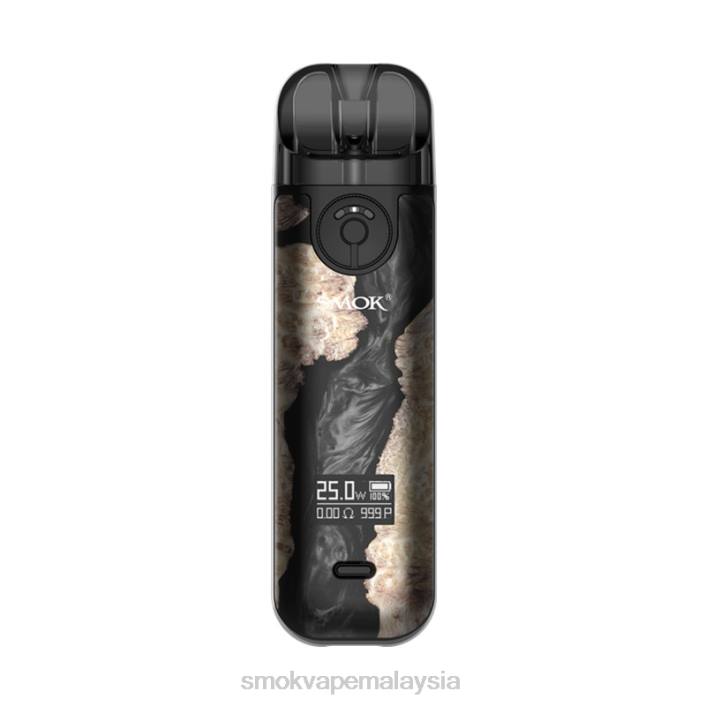 SMOK NOVO 4 kit kayu penstabil hitam | SMOK Vape Mod 4TBV228