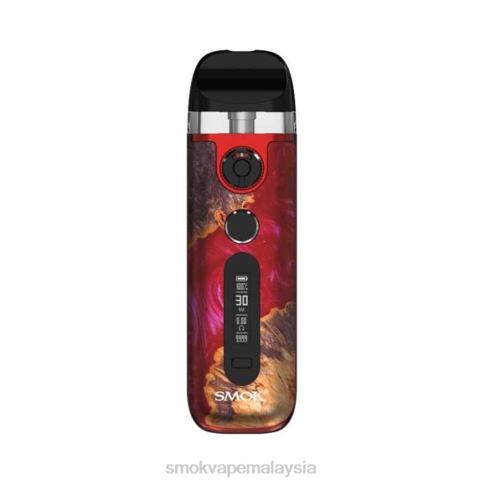 SMOK Novo 5 kit kayu penstabil merah | SMOK Vape Price In Malaysia 4TBV12