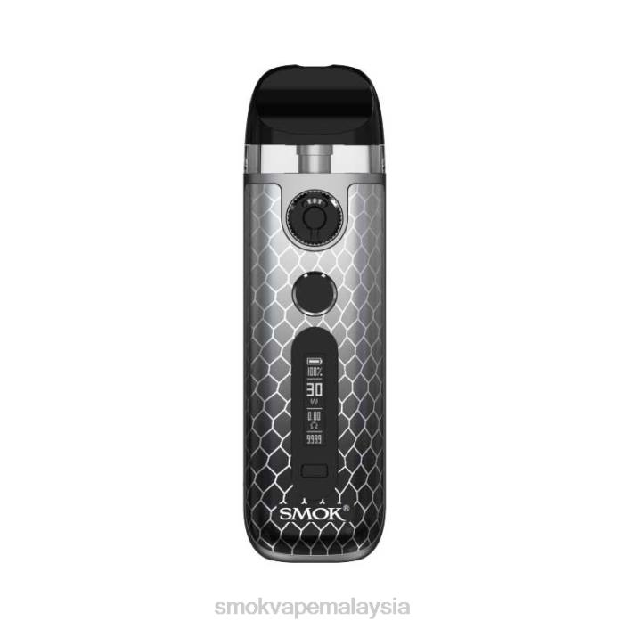 SMOK Novo 5 kit ular tedung hitam perak | SMOK Vape Disposable 4TBV7